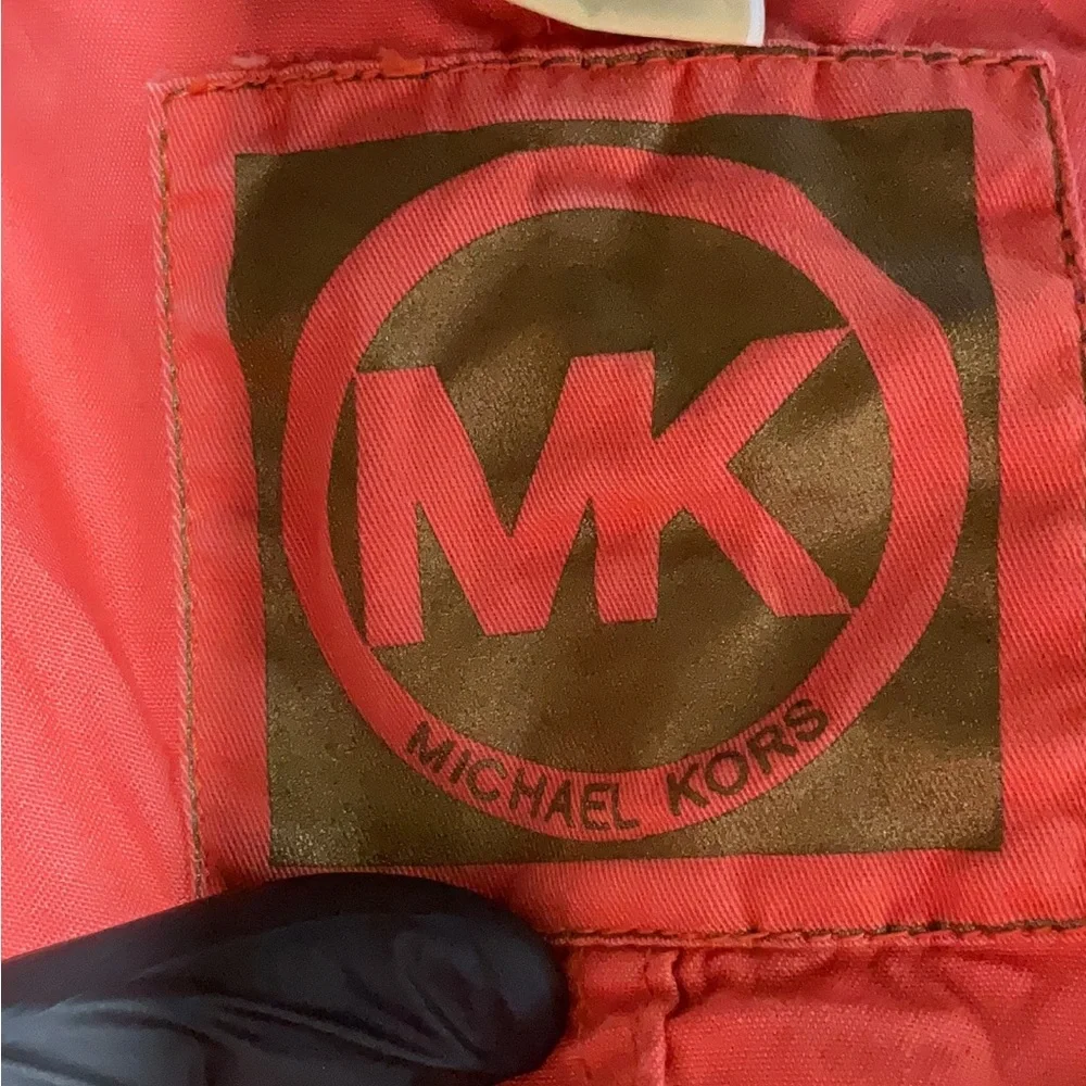 Michael Kors Coral Utility Jacket Size 1x